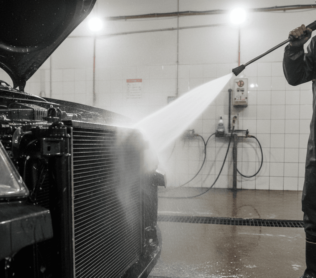 Mengapa Radiator Mobil Dilarang Disemprot Air Tekanan Tinggi?